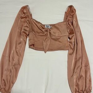 Estee Top Pink Satin